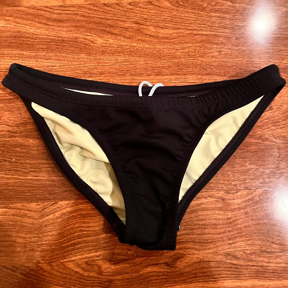 Black jolyn bikini bottoms